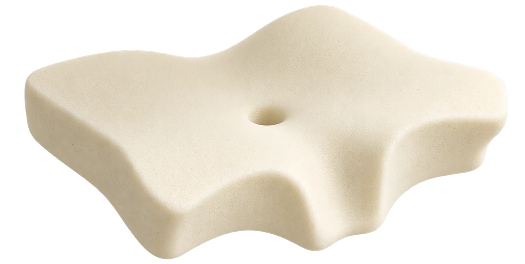 Contoured YORU memory-foam core
